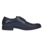 Pantofi barbati office eleganti din piele naturala bleumarin  8305BLUE